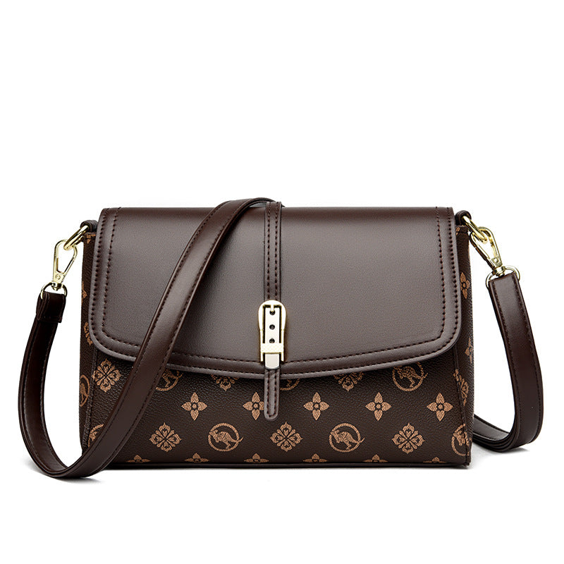 Sac à bandoulière imprimé grande capacité pour femme