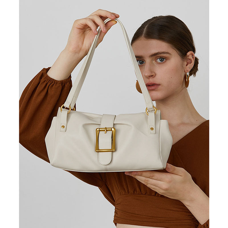 Sac cabas bandoulière New Niche pour femme en cuir de vachette