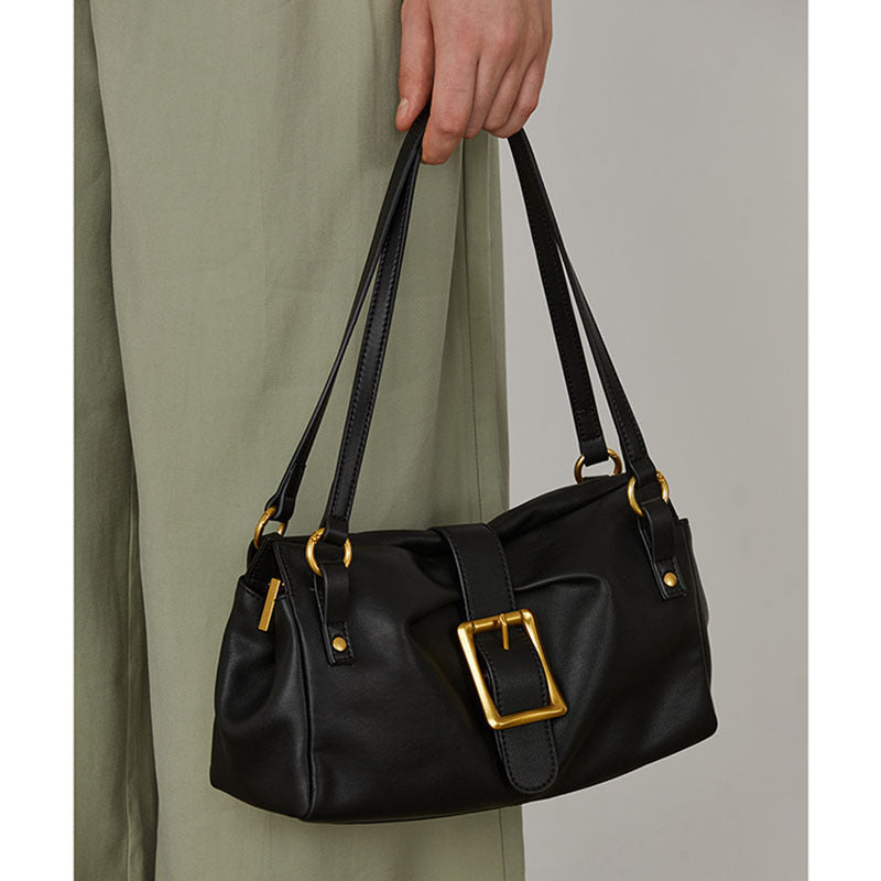 Sac cabas bandoulière New Niche pour femme en cuir de vachette
