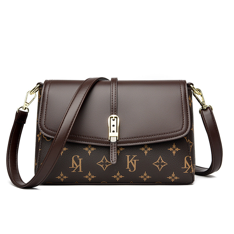 Sac à bandoulière imprimé grande capacité pour femme