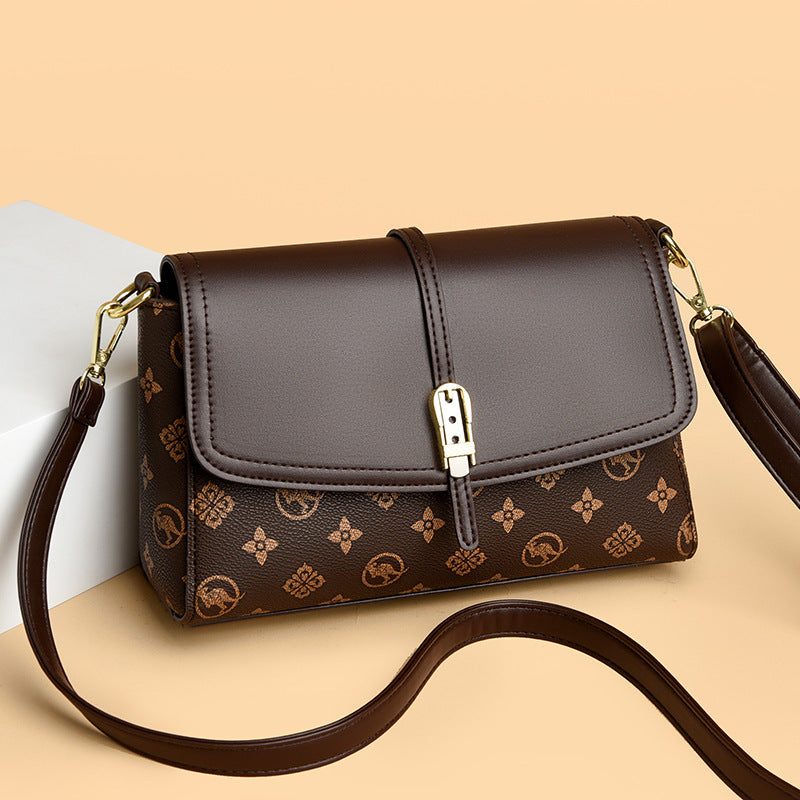 Sac à bandoulière imprimé grande capacité pour femme