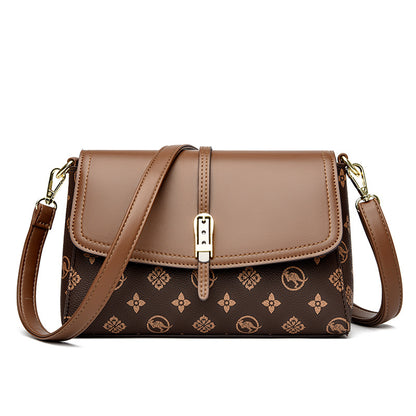 Sac à bandoulière imprimé grande capacité pour femme