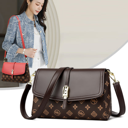 Sac à bandoulière imprimé grande capacité pour femme